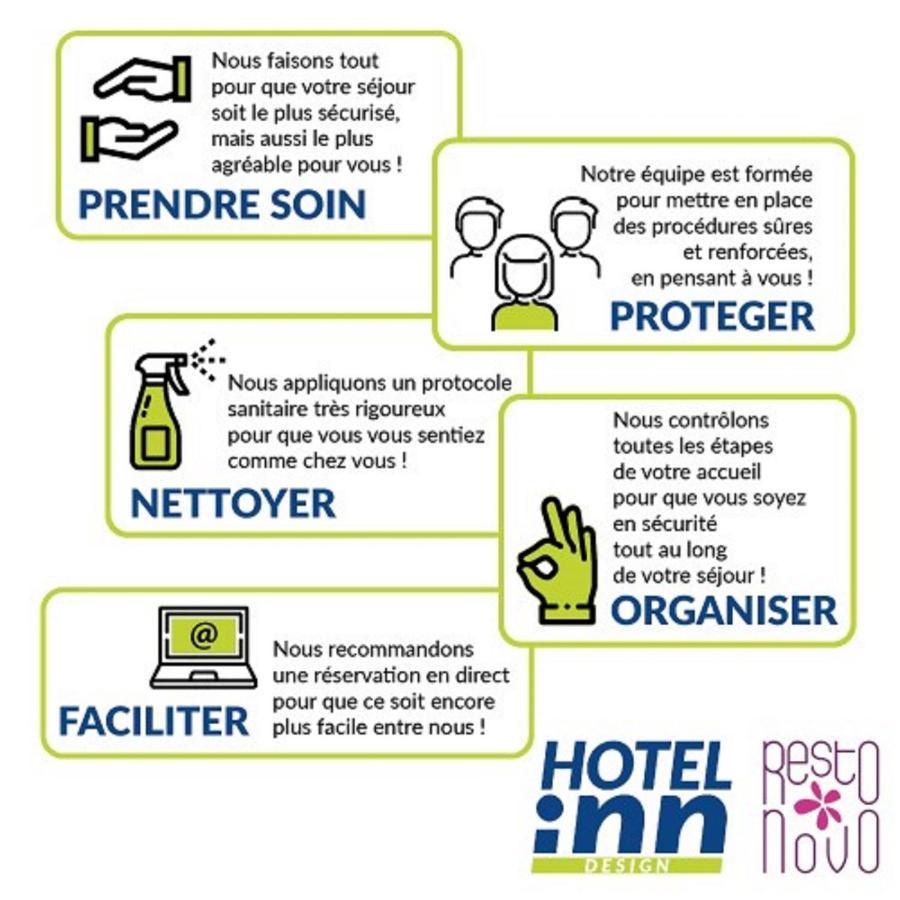 Hôtel Inn Design Resto Novo Langres Exterior foto